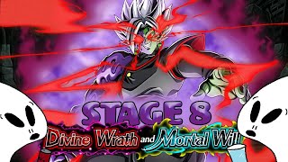 DBZ Dokkan Battle ENTRUSTED WILL MISSION DONE LOL Divine Wrath amp Mortal Will Stage 8 [upl. by Ttennej449]