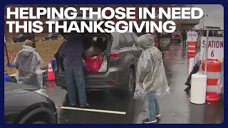 Helping those in need this Thanksgiving [upl. by Antonella694]