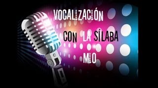 Ejercicio de vocalización 7 mujer  silaba mio FACIL [upl. by Canice846]