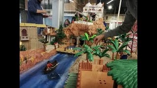 Montaje Exposición Playmobil Torrent 🏰 ⭐  Como Montamos los Dioramas y un pequeño adelanto [upl. by Ahsiekit]