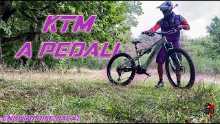 KTM Macina ⚡Una scheggia⚡ Enduro Bike day 3 ebike enduro downhill ktm trail [upl. by Assirralc]