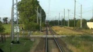 Railway cab ride Stralsund to Sassnitz 56 [upl. by Matias402]