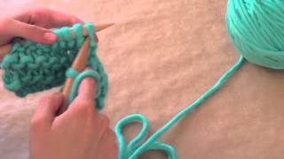 Knitting stitches  How to cast off stitches  We Are Knitters [upl. by Sitarski]