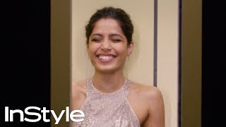 Freida Pinto 2017  InStyle [upl. by Ahcatan272]