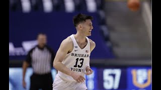 Alex Barcello sets BYU record [upl. by Einafets404]