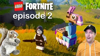 Squirrel Stampede Plays LEGO Fortnite Minecraft Dry Valley Episode 2 [upl. by Skiba]