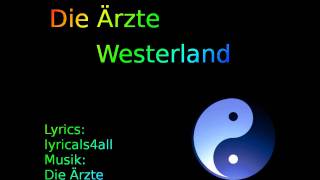 Die Ärzte  Westerland mit Lyrics [upl. by Koller]