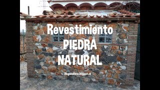 Paredes de PIEDRA Revestimiento natural [upl. by Outlaw]