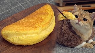 Super Fluffy Souffle Omelette [upl. by Ahseyi]