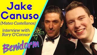 Benidorm series 10 Jake Canuso interview with Rory OConnor about playing Mateo Castellanos [upl. by Aicirpac]