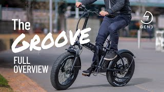 GEN3  The Groove Folding Electric Bike Full Overview  ELM102 [upl. by Ausoj993]