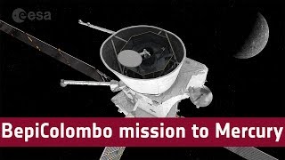 BepiColombo mission to Mercury [upl. by Einafets]