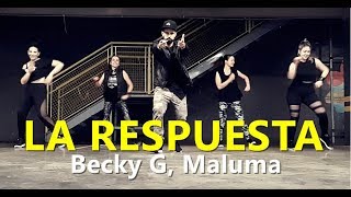 LA RESPUESTA  Becky G Maluma  Zumba®️  Coreografia  Cia Art Dance [upl. by Peoples]