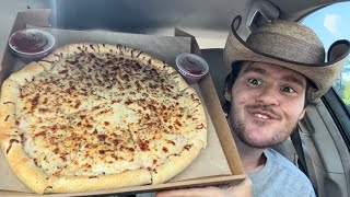 Donatos Stuffed Crust Pizza Review [upl. by Wrench328]