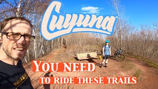 Cuyuna  Sandhog Mountain  Roly Poly  Are these the best two family friendly flow trails [upl. by Ramma]