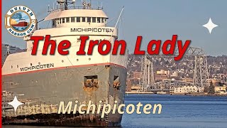 quotThe Iron Ladyquot Michipicoten arrived in Duluth 12182023 [upl. by Glovsky854]