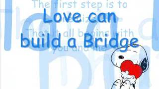 Westlife  Love Can Build A Bridge Lyrics [upl. by Chavey948]