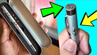 How to Use 5 In 1 Multipurpose Smart Pen  Torch amp Laser light pen  Craziest Pen We Could Find [upl. by Nevur]