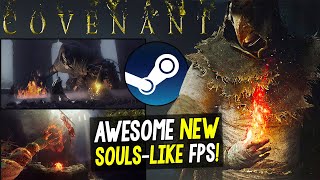 This STEAM PC Game LOOKS ABSOLUTELY AWESOME  DARK SOULS FPS WITH MAGIC [upl. by Gavrah]