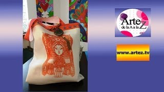 Decora tu bolso de cuerina con imágenes sublimadas [upl. by Ahtnicaj]