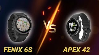 SO SÁNH Coros Apex 42 vs Garmin Fenix 6S Sapphire [upl. by Drofiar66]