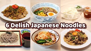 6 Ways to Make Delish Japanese Noodles  Revealing Secret Recipes [upl. by Stander]