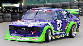 9000RPM Opel Kadett 25 ONBOARD  Incredible NA Intake SOUND [upl. by Litton]