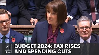 Rachel Reeves delivers Labour government 2024 Budget [upl. by Coop]