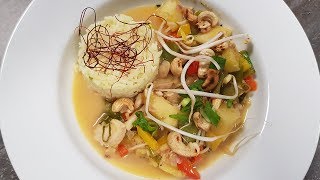 HähnchenAnanasCurry feat Malternativ inkl Rezept zum selber machen  Mori kocht [upl. by Jablon]