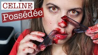 Maquillage Effets Spéciaux  Possédé sur Céline [upl. by Benedicta]