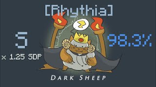 Rhythia Chroma  Dark Sheep S  My settings [upl. by Einapets]