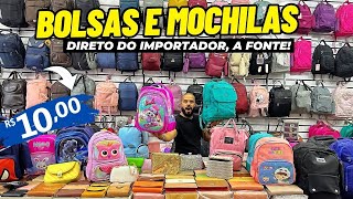 BOLSAS NO BRÁS ATACADO  VOLTEI NA MAIOR FÁBRICA MOCHILAS NO BRÁS SP IMPORTADAS BOLSAS BRÁS ATACADO [upl. by Arod]