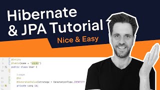 Hibernate amp JPA Tutorial  Crash Course [upl. by Henriques148]