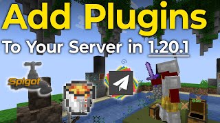 How To Add Plugins to Your Minecraft Server 1201 [upl. by Groome]