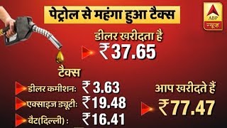 Petrol Prices Increased To 30 Paise On 11th Consecutive Day  ABP News [upl. by Brittney]