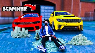 I Became the BIGGEST SCAMMER in NEW YORK in GTA 5 RP [upl. by Seidule939]