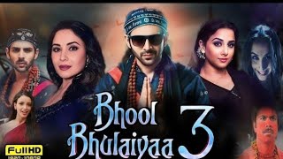 Bhool Bhulaiyaa 3 Full Movie  Kartik Aaryan VidyaB Akshay K Tripti D Madhuri D New Movie 2024 [upl. by Eskil732]