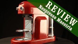 Nespresso Maestria Exclusive Review [upl. by Lasala409]