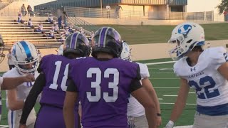 Thursday Night Lights University battles undefeated Lampasas [upl. by Linson]