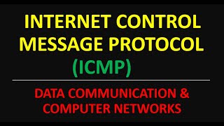 Internet Control Message Protocol ICMP  Explained in Detail  Computer Network network layer [upl. by Nachison]