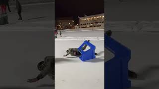 ICE SKATER FALLS HARD [upl. by Clyve]