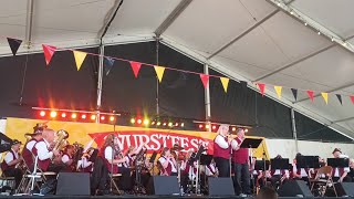 New Braunfels Village Brass Band at Wurstfest 11924 [upl. by Say780]