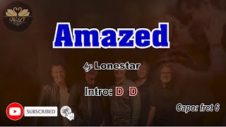 Amazed  Lonestar Lyrics and Chords [upl. by Ylhsa]