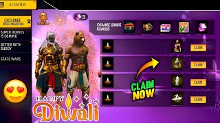 DIWALI EVENT 2024 🥳🤯 FREE FIRE NEW EVENT  FF NEW EVENT  UPCOMING EVENT IN FREE FIRE [upl. by Ennaitsirhc]