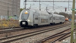 X40 som SJ InterCity passerar Älvsjö [upl. by Enyluqcaj]