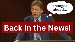 Alistair Begg Makes MAJOR Announcement [upl. by Norword569]