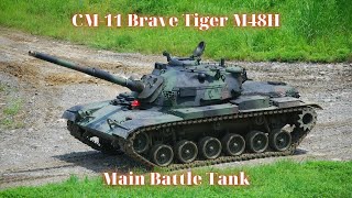 CM11 Brave Tiger M48H Main Battle Tank [upl. by Nivlam]