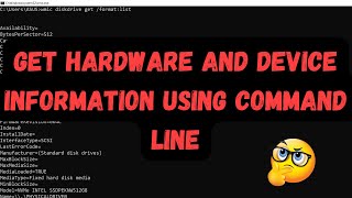 How to Get Hardware and Device Information Using Command Line [upl. by Ardet]