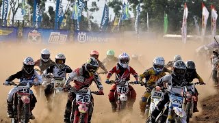 Motocross National Championship 2014 Djagung Circuit Malang Seruu [upl. by Knutson]