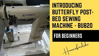 Discover Butterfly Post Bed Sewing Machine Perfect for Leather Upholstery amp Morequot [upl. by Atilemrac518]